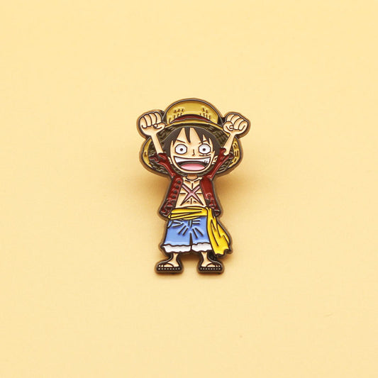 One Piece Luffy Pin Badge Monkey D Luffy Manga Comic Gifts